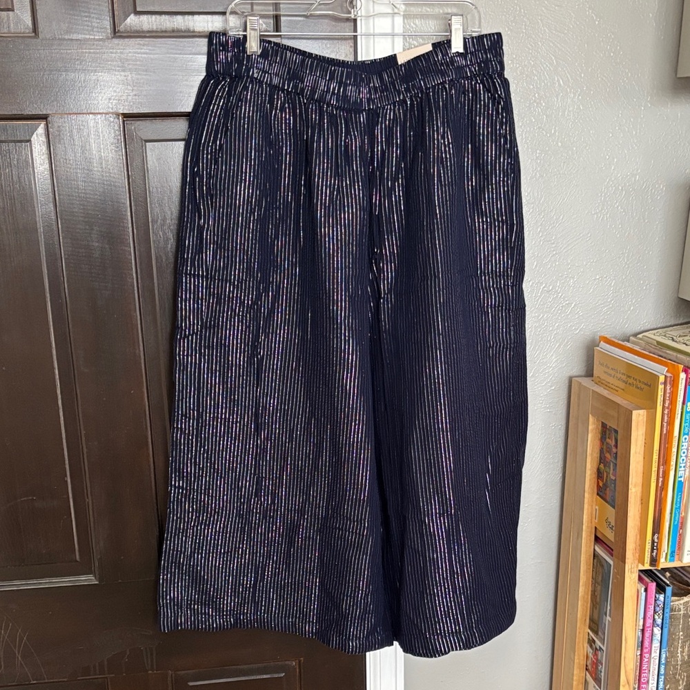 Lane Bryant Shimmering Wide Leg Pants